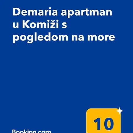 公寓 Demaria U Komizi S Pogledom Na *